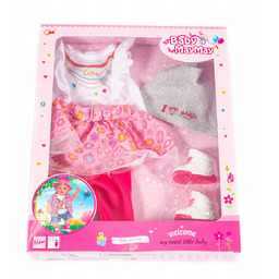 Ubranko Dla Lalki 45Cm Spódnica Spodnie Buciki