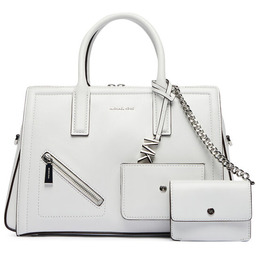 Torebka MICHAEL Michael Kors Laila 30S6S9IS2L Biały