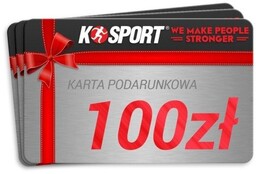 Karta podarunkowa 100 zł K-SPORT