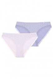 Niskie figi damskie (2 pack) w liście LPR