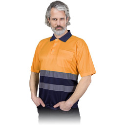 POLO-NEO - Koszulka polo ostrzegawcza z krótkim rękawem
