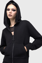 bluza KILLSTAR - MOONDRIFTER, rozpinana z kapturem-XL