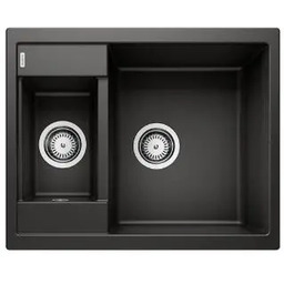 Blanco METRA 6 525923 Granitowy Czarny Zlewozmywak prostokątny