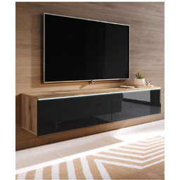 Szafka RTV LED 140 cm wisząca lub stojaca