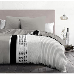 Home Linge Passion Komplet pościeli 240x260 Mimosa Szary