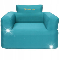 AEROGOGO FOTEL Dmuchany Sofa z automatyczną POMPKĄ