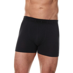 Bezszwowe bokserki męskie Brubeck Comfort Cotton BX00501 grafitowe