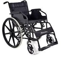 Składany aluminiowy wózek inwalidzki