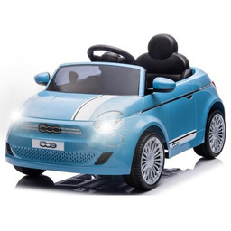 MILLY MALLY Samochód dla dziecka Fiat 500e Niebieski