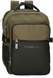 Pepe Jeans Torba listonoszka męska, Ciemnozielony, Plecak PC