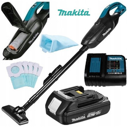 MAKITA ODKURZACZ DCL182SAB, LXT 18V ZESTAW, KOMPLET, AKU