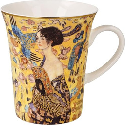 Goebel Artystyczny kubek Gustav Klimt Dama z wachlarzem