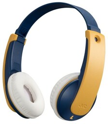 JVC Słuchawki HAKD10WYE (dla dzieci, nauszne, bluetooth, yellow/blue)