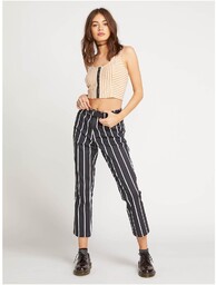 spodnie VOLCOM - Frochickie Highrise Stripe (STP) rozmiar: