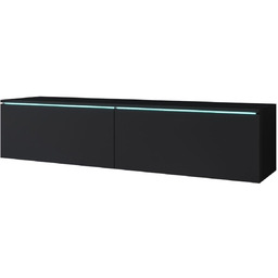 Szafka RTV LED 140 cm wisząca lub stojaca