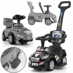 Jeździk z rączką interaktywny chodzik pchacz Pojazd Happy