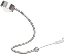 LIGHTME Lampa biurkowa LED Powerlens Snake, aluminiowy /