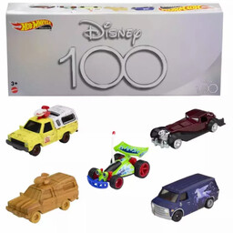 Hot Wheels Premium 100-lecie Disneya zestaw 5 aut