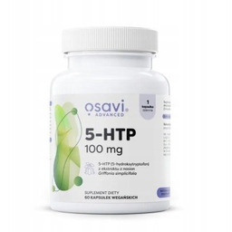 OSAVI 5-HTP (Advanced), 100mg - 120 kapsułek wegańskich
