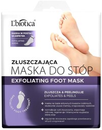 L''Biotica Złuszczająca maska do stóp w postaci nasączonych