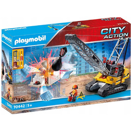 Playmobil City Action 70442 Koparka linowa budowa maszyna