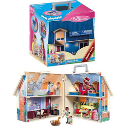 PLAYMOBIL Dollhouse 70985 Przenośny domek dla lalek,