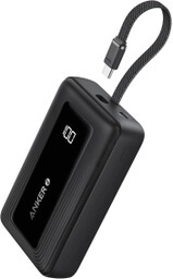 Anker Zolo (A1688H11) 10000mAh 30W wbudowany kabel USB-C