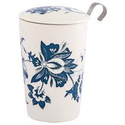 Eigenart Kubek z zaparzaczem Luna (biały) TeaEve