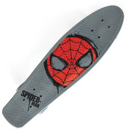 Deskorolka fiszka duża spider-man grey