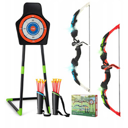 Łuk Ze Strzałkami Zestaw Strzelecki Dla Dzieci Strzały