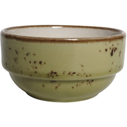 Fine Dine Earth Colours Miska sztaplowana Olive 80mm