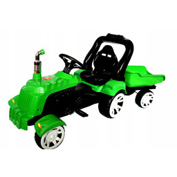 Farmer Traktor Na Pedały Z Przyczepą 3koloryGRATIS