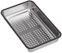 QUADRON Wkładka ociekowa 38x23x6 mm stal szczotkowana RFC01-01