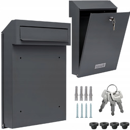 Skrzynka Na Listy Pocztowa Przelotowa Dwustronna 3 klucze