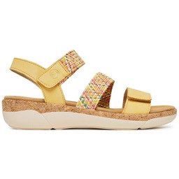 Sandały Remonte R6861-68 Żółty