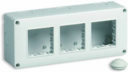 Puszka podtynkowa, IP 40, 6M (3x2)