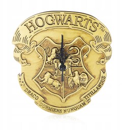 Zegar ścienny Harry Potter Hogwart dla dzieci