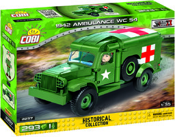 Cobi, klocki, Historical Collection WW II, Dodge Wc-54