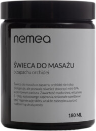 NEMEA Świeca do masażu o zapachu orchidei