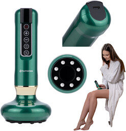 HUMANAS DermaSmooth Masażer antycellulitowy z funkcją bańki chińskiej