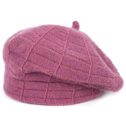 Beret Shaggy Plum