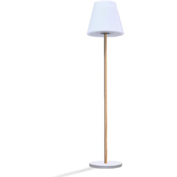 Solarna lampa stojąca wys. 150 cm STANDY WOOD