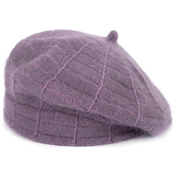 Beret Shaggy Plum