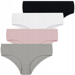 4X MAJTKI SZORTY DAMSKIE Z MODALU NISKIE FIGI