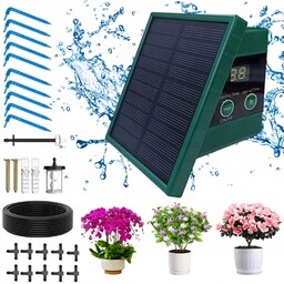 Solarny System Nawadniania Automatyczne Podlewanie Duży Zestaw 400ml/Min