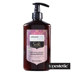 Arganicare Silk Revitalizing Shampoo Szampon z jedwabiem, rozplątujący