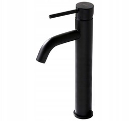 REA-B4103 Bateria Umywalkowa wysoka Lungo black mat