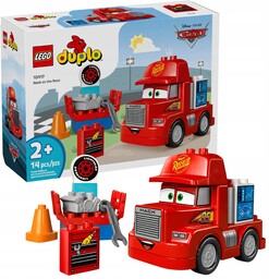 Lego Duplo 10417 Maniek na wyścigu Auta
