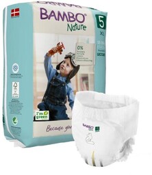 BAMBO Nature PANTS 5 (XL 12-18kg) Pieluszki, 19szt.