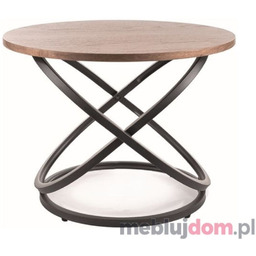 Stolik kawowy EOS D Signal Orzech + czarny
